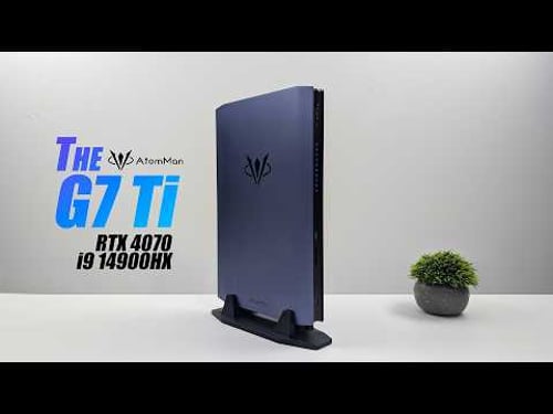 AtomMan G7 Ti First Look, Thinnest RTX 4070 Gaming PC Ever!