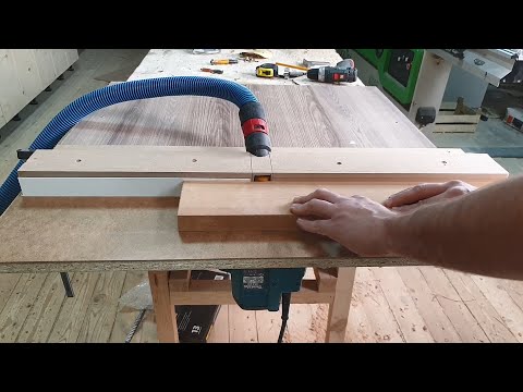 Planer from a router and scraps in 1 hour