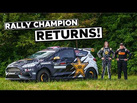 Lia Block 'Borrows' Her Mom's Racecar for a Stage Rally - No Pressure!