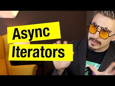 Async iterators (for await ... of) in JavaScript