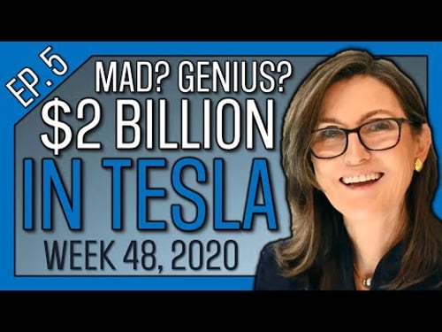ARK Invest Has $2 BILLION in Tesla Stock, Suggests a $500K Bitcoin, and Loves Nintendo! (Ep 5)