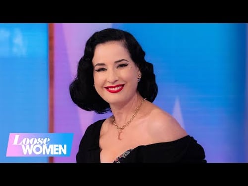 Queen of Burlesque Dita Von Teese Reveals The Secret to Confidence | Loose Women