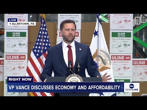 LIVE: Vice President Vance delivers remarks in Pennsylvania