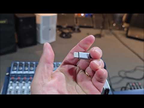 핸드폰 믹서 연결과 음향 녹음방법