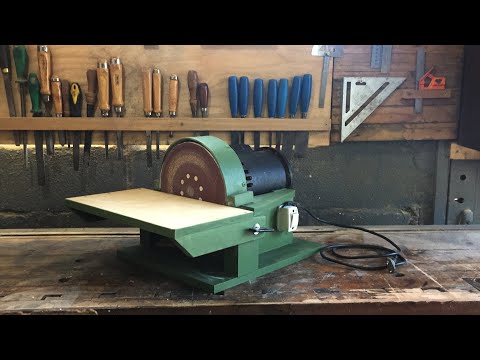 LIJADORA DE DISCO CASERA // CONSTRUIDA CON SOBRANTES