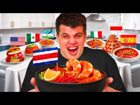 TRYING SPICY DISHES FROM DIFFERENT COUNTRIES (clickbait)