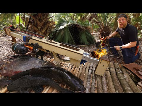 Slingrifle Catch and Cook in the Florida Backwoods Day 2 of 3