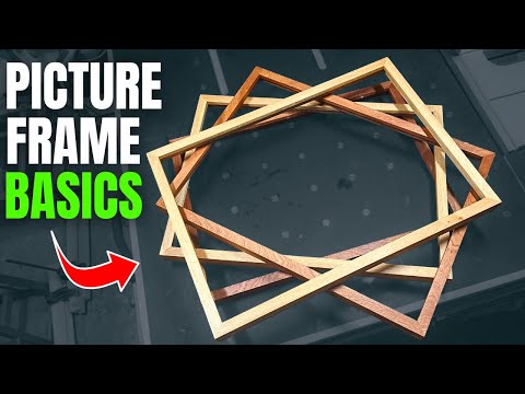 How To Make PERFECT Picture Frames. All Methods