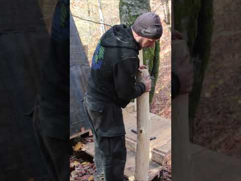 Bushcraft skills #bushcraft #survival #camping #outdoors #lifehacks #forest Start to finish