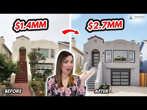 San Francisco High End House Flip Before & After - Luxury Home Remodel, House Renovation