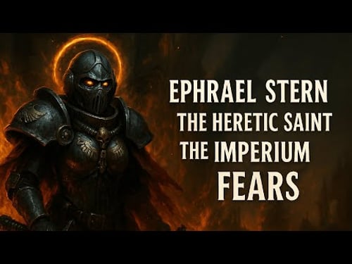 Why the Imperium Fears Ephrael Stern — The Heretic Saint They Couldn’t Kill |Warhammer 40k Full Lore