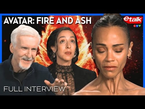 Zoe Saldaña channels "a mother's rage" as Neytiri in 'Avatar: Fire and Ash' | Interview