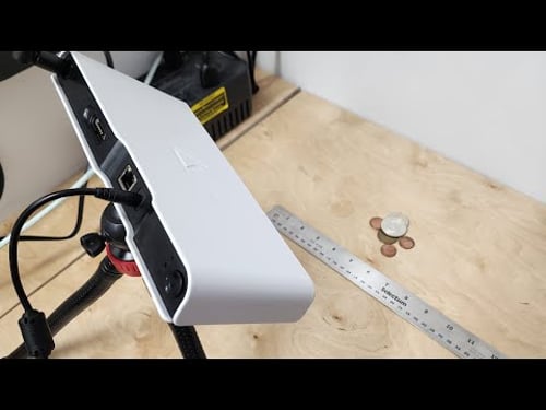 THREE - First look - Scanning a Coin