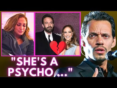 Marc Anthony DESTROYS J Lo | MOCKS Her 4th Divorce!