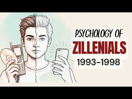 Psychology of Zillennials (1993–1998): The Generation Built in Two Worlds