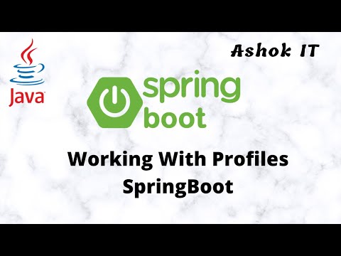 Spring Boot Profiles | Example | Ashok IT