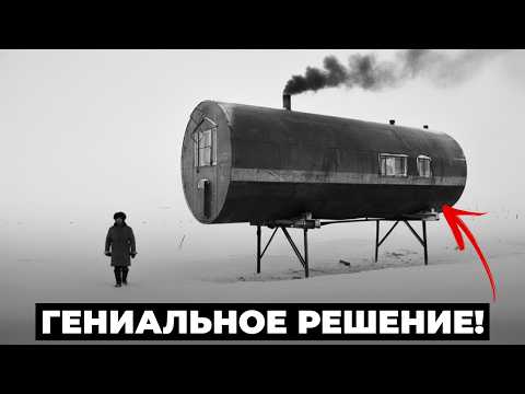 Как в СССР жили в домах бочках на Крайнем Севере! Экстремальное жилье СССР - ЦУБ-2М