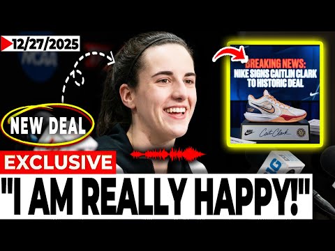 Caitlin Clark REACTS As She GETS A New Nike Deal!!