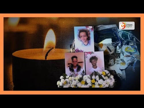 Funeral held for three siblings killed in Soysambu road accident