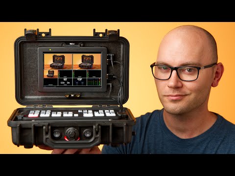 Video Monitor, Recorder and Switcher IN ONE CASE!