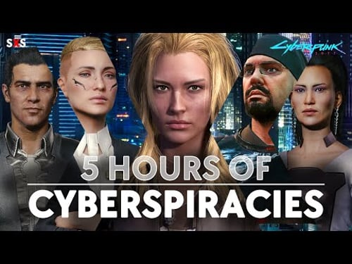 5 Hours of Night City Conspiracy | Alt, Sandra Dorsett, Garry the Prophet & More | Cyberpunk 2077