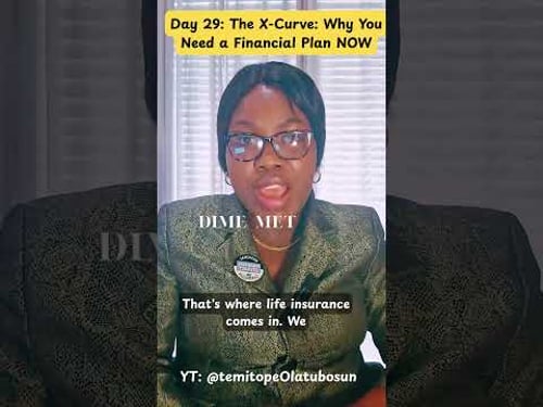 The X-Curve: Why You Need a Financial Plan NOW (Day 29) #FinancialLiteracy #MoneyTips #LifeInsurance