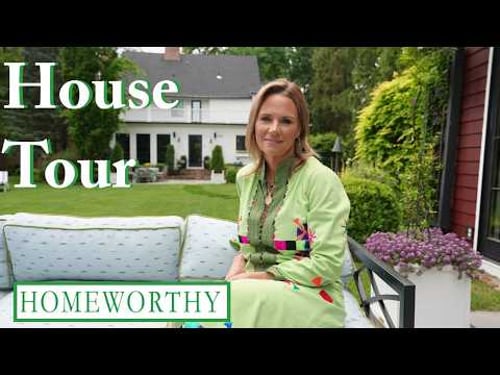 HOUSE TOUR | A Bungalow-Style Colonial Home with An English Garden