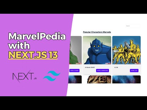 Building a Marvel-Pedia App: Next.js 13 Project