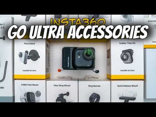 Official Insta360 Accessories Every GO Ultra Owner Needs