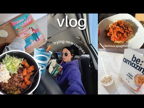 in a cooking mood, DIY project, famous spaghetti, protein coffee ✨👩🏻🍳 vlog