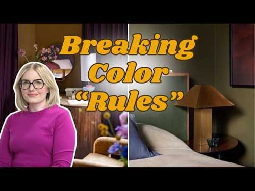 Interior Design Myths: "Ugly" Color Combos That Can Look Amazing