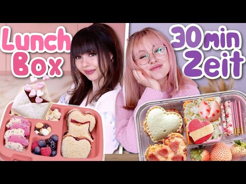 Lunchboxen wie von Pinterest BFF Battle ⚡️ passend zum Valentinstag 🩷
