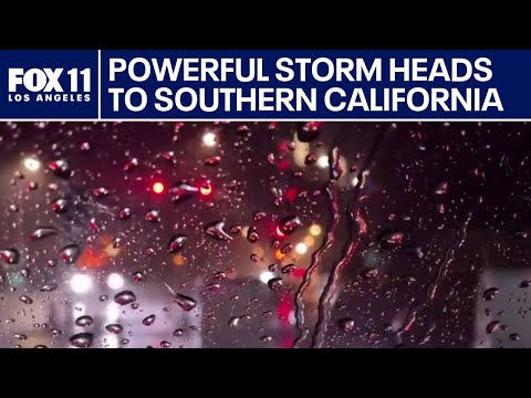 Southern California prepares for heavy rain, flooding