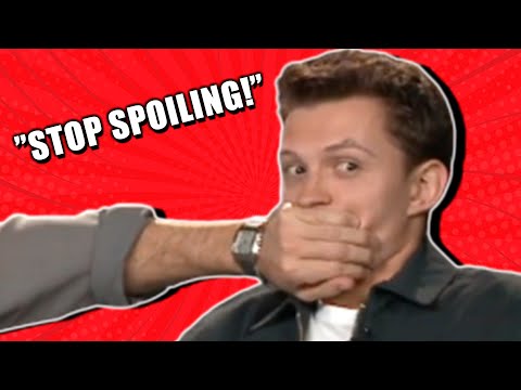 tom holland spoiling marvel movies for 13 minutes straight