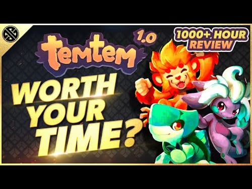 Temtem 1.0 Is WORTH Your Time | 1000+ Hour Review | Temtem 1.0 Release