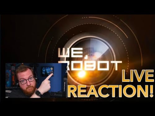 LIVE REACTION: Tesla 'We, Robot' Stream