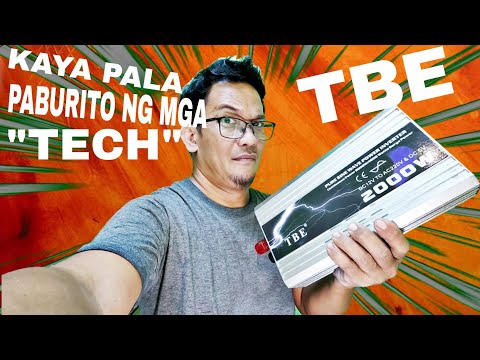 INVERTER NA PINAKA GUSTO NG MGA TECH AT DIYER SOLAR INVERTER OFFGRID POWER INVERTER TBE 2000