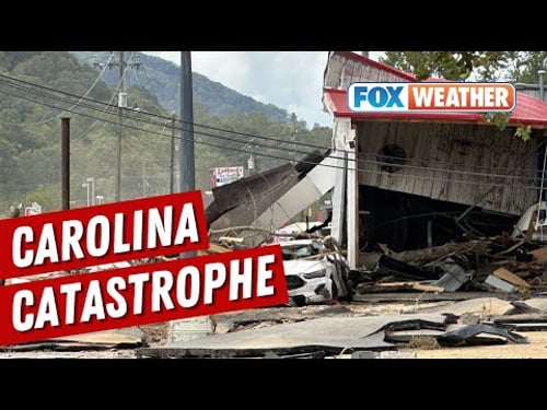 Widespread Damage Seen in Swannanoa, North Carolina, Days After Helene's Catastrophic Flooding