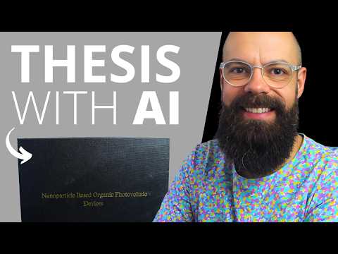 The AI Thesis Writing System That Cuts Your Workload in Half
