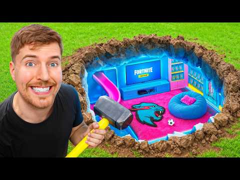 I Secretly Hid In MrBeast's House!