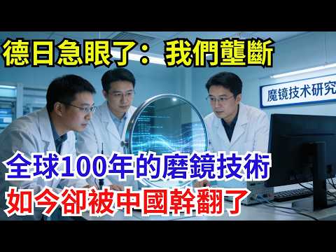 德日急眼了:我們壟斷全球100年的磨鏡技術,如今卻被中國幹翻了【遠川評論】#芯片技術 #中國半導體 #供應鏈 #科技資訊。
