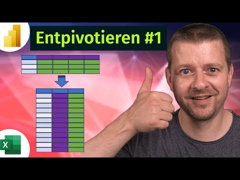 How to unpivot your tables in Excel and Power BI