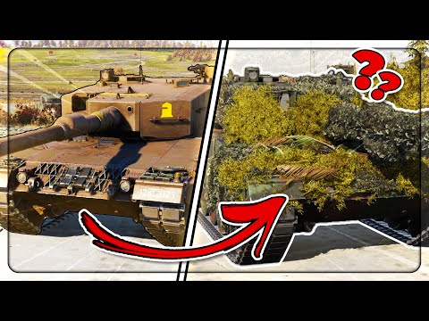 Tank Commander Tests ACTUAL CAMO TACTICS In War Thunder!