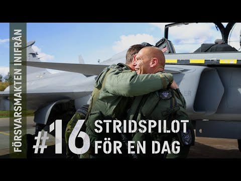 Försvarsmakten inifrån #16 – Stridspilot för en dag