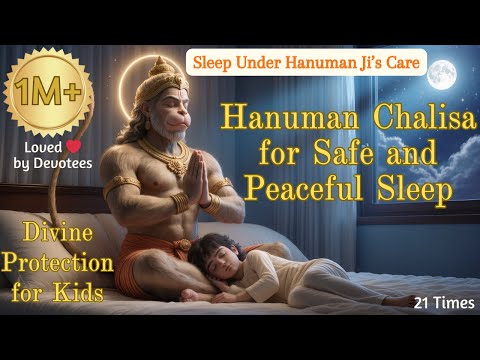 Hanuman Chalisa for Peaceful Sleep | Night Chant | Calm & Protection