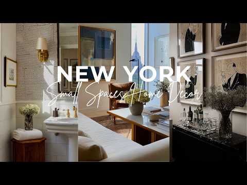 Creating NEW YORK Aesthetics In Small Spaces