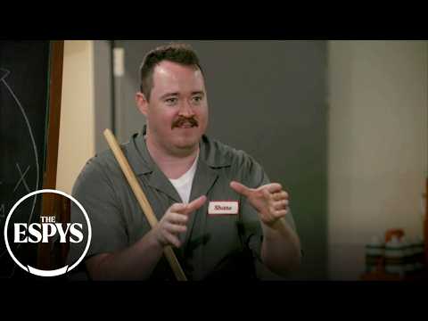 Shane Gillis & Druski's Tush Push skit from the 2025 ESPYS