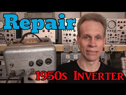 1950s ATR Power Inverter Repair - It's a Mechanical SMPS!