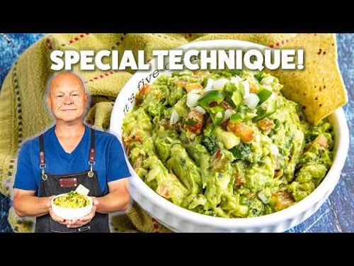 Classic Guacamole Recipe (Special Technique!)