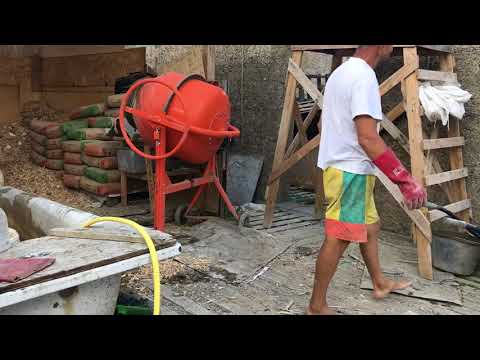 «ИДЕАЛЬНЫЙ АРБОЛИТ» состав, замес, трамбовка, стены.